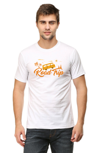 White Road Trip Short Sleeve Tshirt