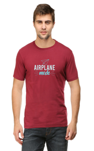 Copy of Airplane Mode Short Sleeve Tshirt Red