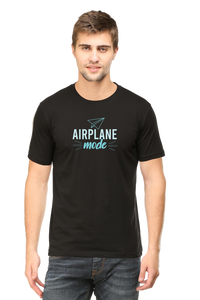 Airplane Mode Short Sleeve TShirt Blue