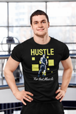 Maroon Hustle For Muscle Tshirt