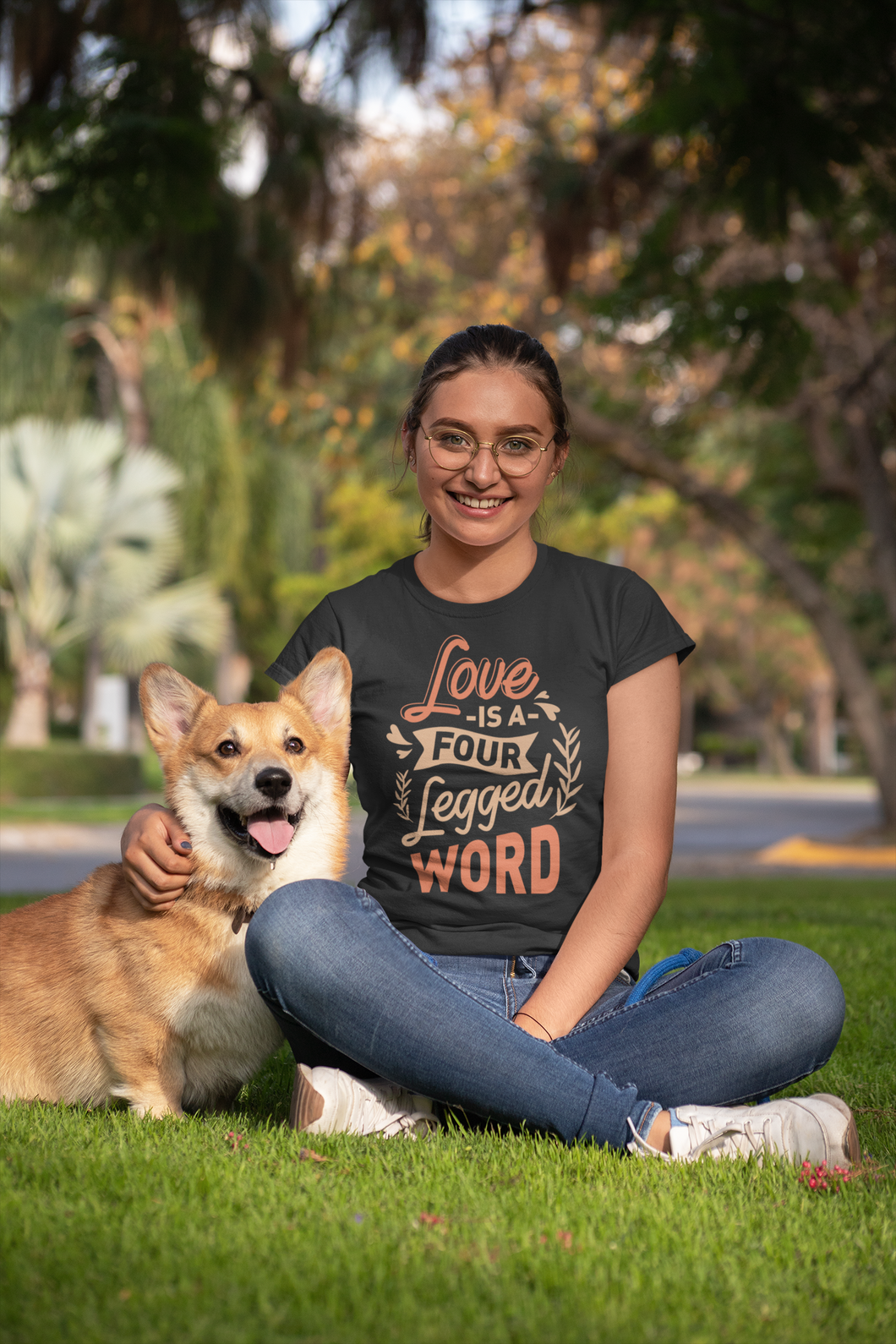 Love is Four Legged Word Tshirt