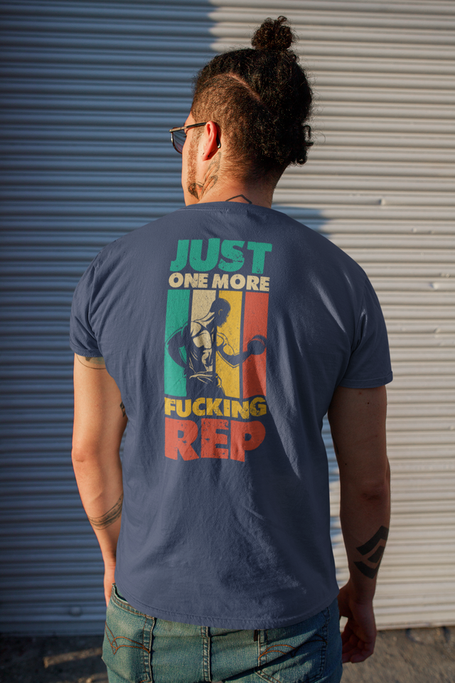 One More Rep Back Print TShirt