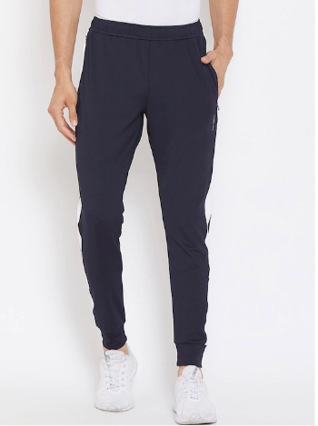 Colour Block Men Solid Fit Track Pants