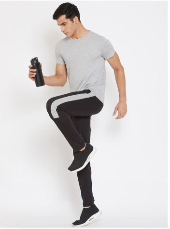 Men Solid Running/Training Track Pants