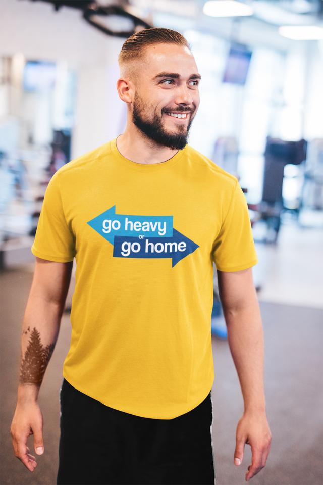 Blue Go Home Short Sleeve Tshirt