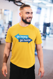 Grey Go Home Short Sleeve Tshirt