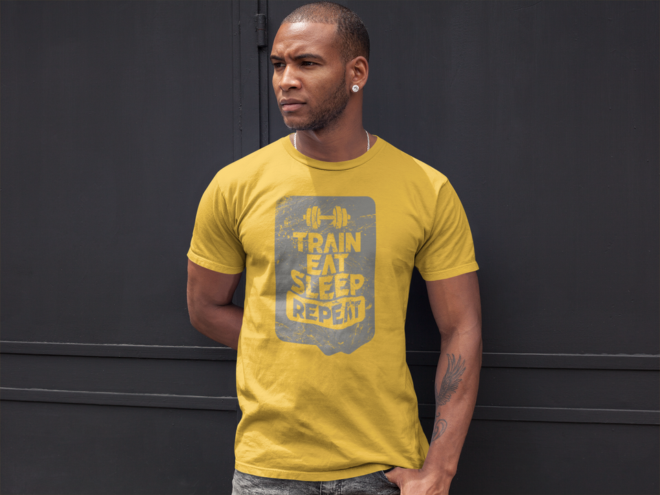 Aqua Train Eat Sleep Tshirt